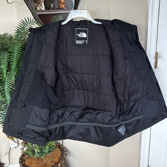 Brand New The North Face Freedom Jacket Black Zip Up Hooded Insulated Ski - Picture 14 of 16